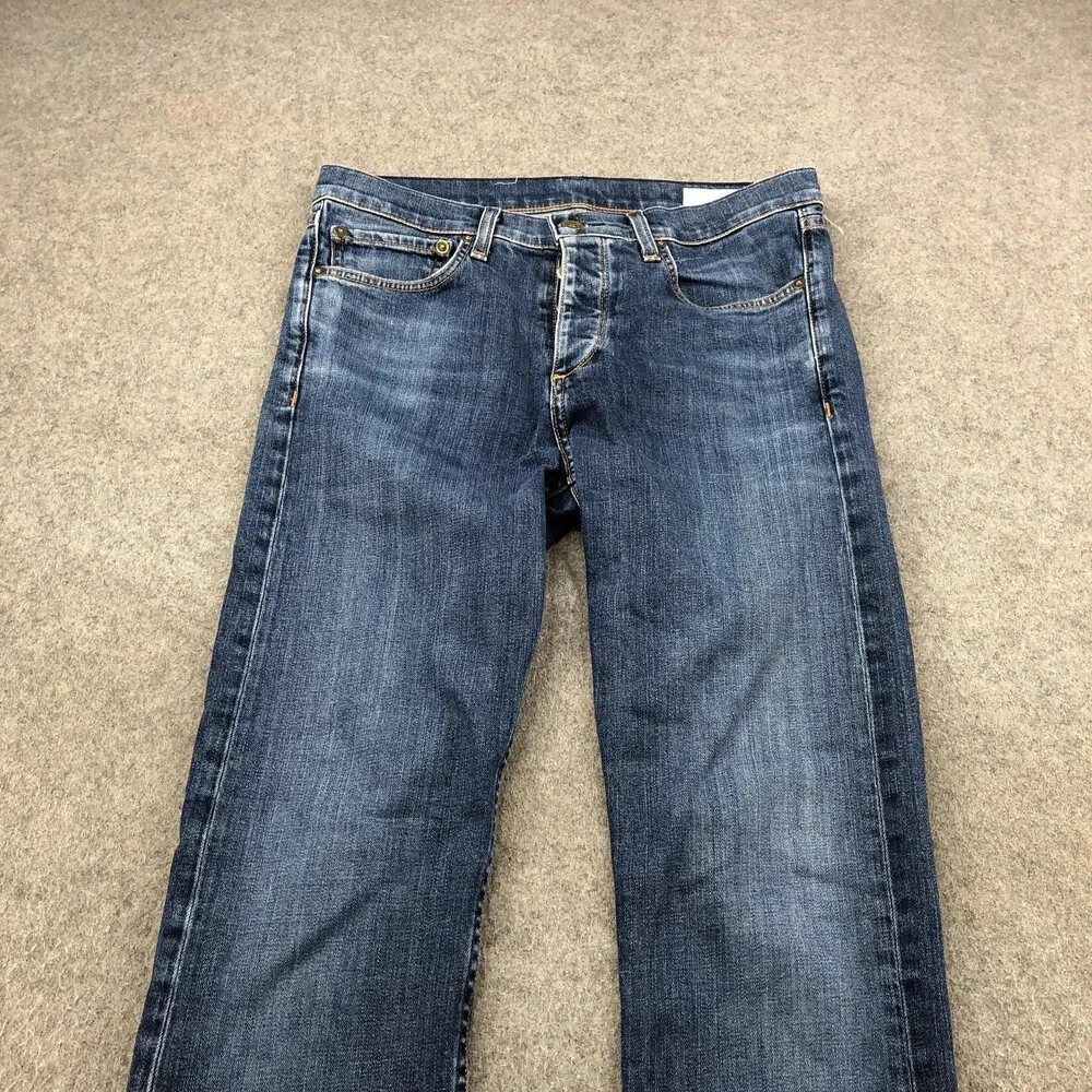 Rag & Bone Jeans Mens 29x31 Blue Standard Issue Fit 2 Slim Straight Denim - Picture 3 of 10
